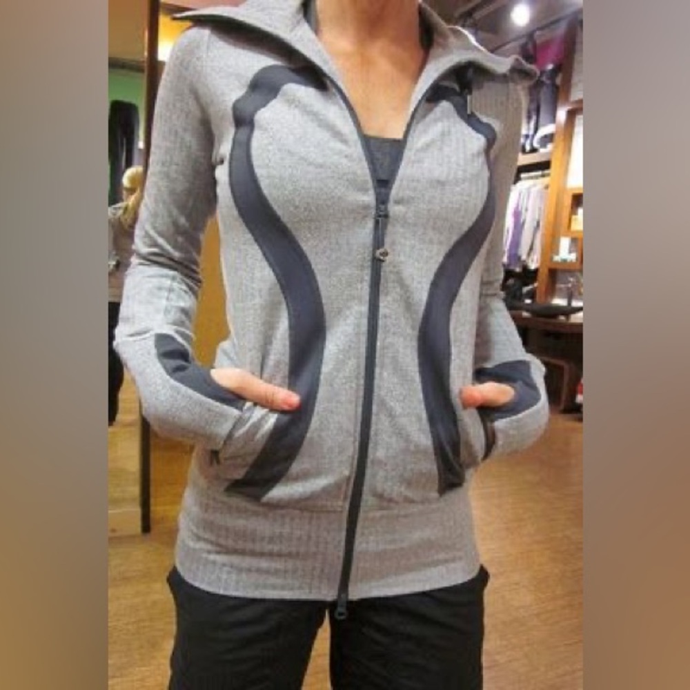 lululemon athletica Gray and Black Jacket